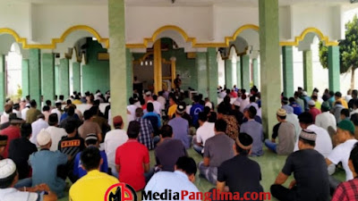 Kalapas Way Kanan Memperbesar Masjid AT-Taubah Hingga Muat Untuk 500 Santri