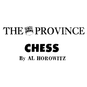 The Province, Vancouver, BC Canada Chess by Al Horowitz