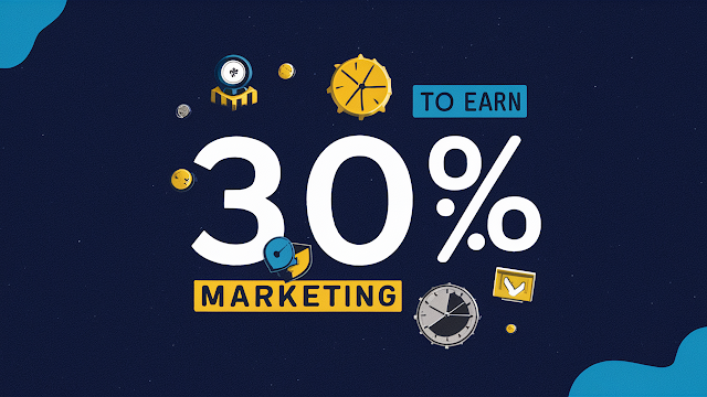 earn 30 %