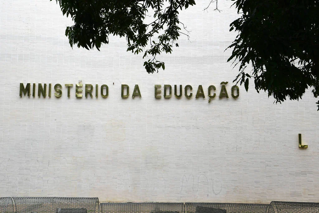 Fachada no Ministério da Educação, em Brasília, em foto de janeiro de 2023 – Foto: Pedro França