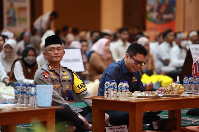 Bukber Karyawan PT. Tempo Scan Group Kapolda Jatim Himbau Tingkatkan Kewaspadaan Saat Mudik Lebaran