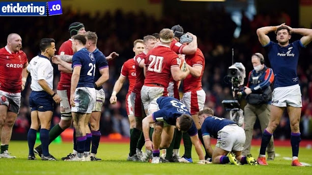 Wales recorded their first win of the tournament against Scotland in the second round