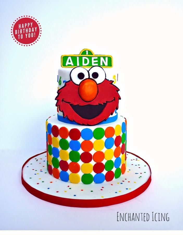 sesame street cake