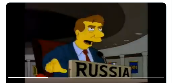 ‘Os Simpsons’ viraliza com episódio de 1998 que mostra conflito entre Rússia e Ucrânia