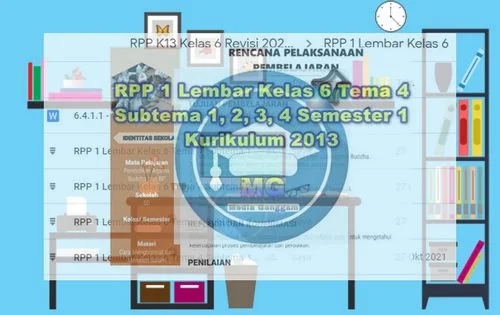 Download RPP 1 Lembar Kelas 6 Semester 1 Tema 4 Subtema 1, 2, 3, 4. Content writer program curriculum, Published Media Genggaman.