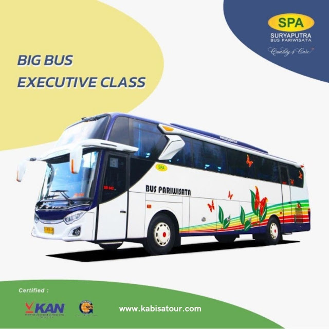 Sewa Bus pariwisata surya putra trans spa bandung