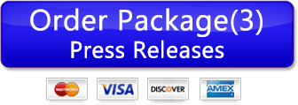 Order crypto press release publishing package
