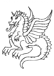 Top 13 Big Dragon Coloring Pages