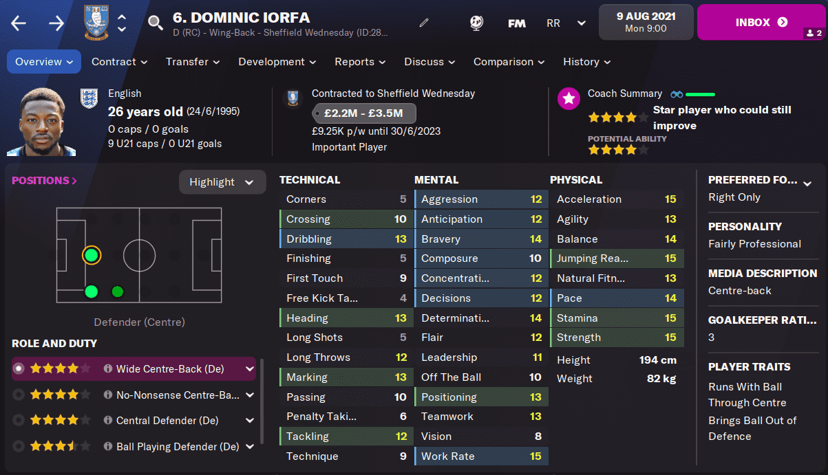 FM22 Dominic Iorfa