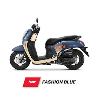 Honda Scoopy Fashion Blue