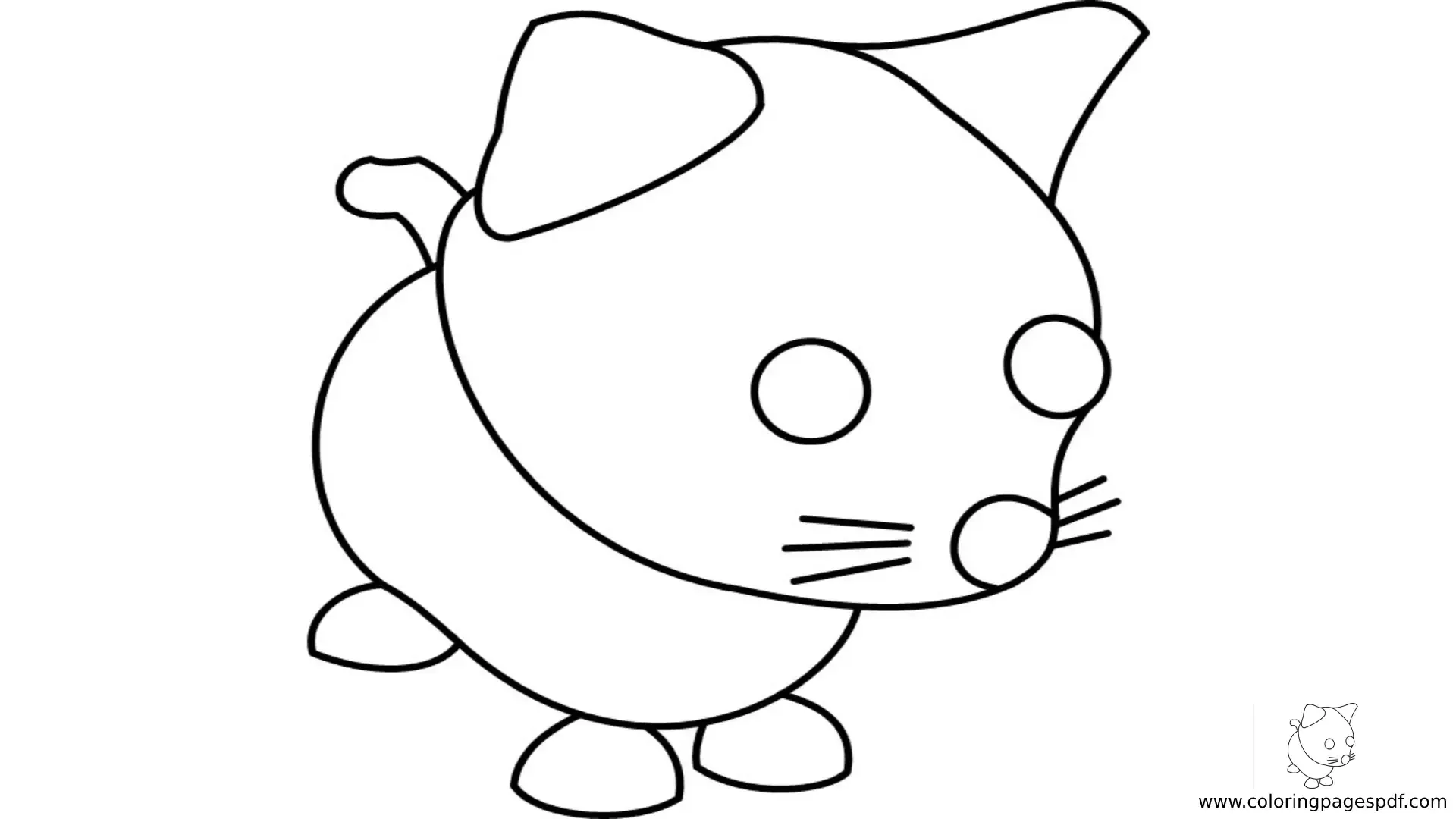 Adopt Me Coloring Pages