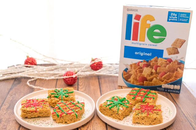 Life Cereal Holiday Treat Bars Recipe