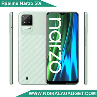 Spesifikasi dan Harga Lengkap Dari Realme Narzo 50i di Indonesia