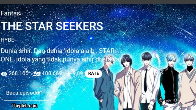 The Star Seekers Webtoon Naver