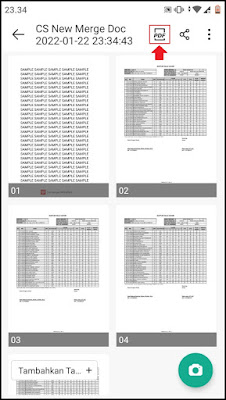 Cara Menggabungkan File PDF dengan aplikasi CamScanner di Android