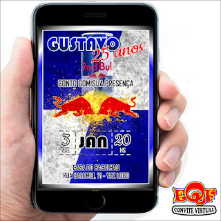 #convitevirtual, #redbull, #convitevirtualredbull, #conviteredbull, #temaredbull, #convitedigitalredbull, #conviteadulto