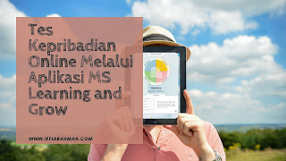 Tes Kepribadian Online Melalui Aplikasi MS Learning and Grow