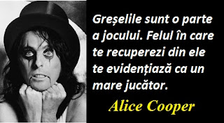 Citatul zilei: 4 februarie - Alice Cooper