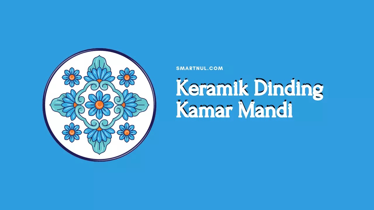 keramik dinding kamar mandi motif bunga