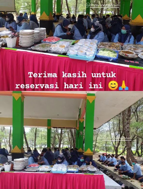 acara dinas bantul di pendopo dengan dapur cemara