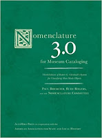 Cover of a book that is green in color. It reads Nomenclature 3.0