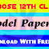 Jkbose Class 12th All Subjects Model Papers