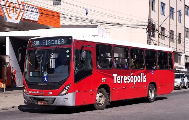 Duas linhas de ônibus passam a fazer ponto final na Beneficência - O Diário  de Teresópolis
