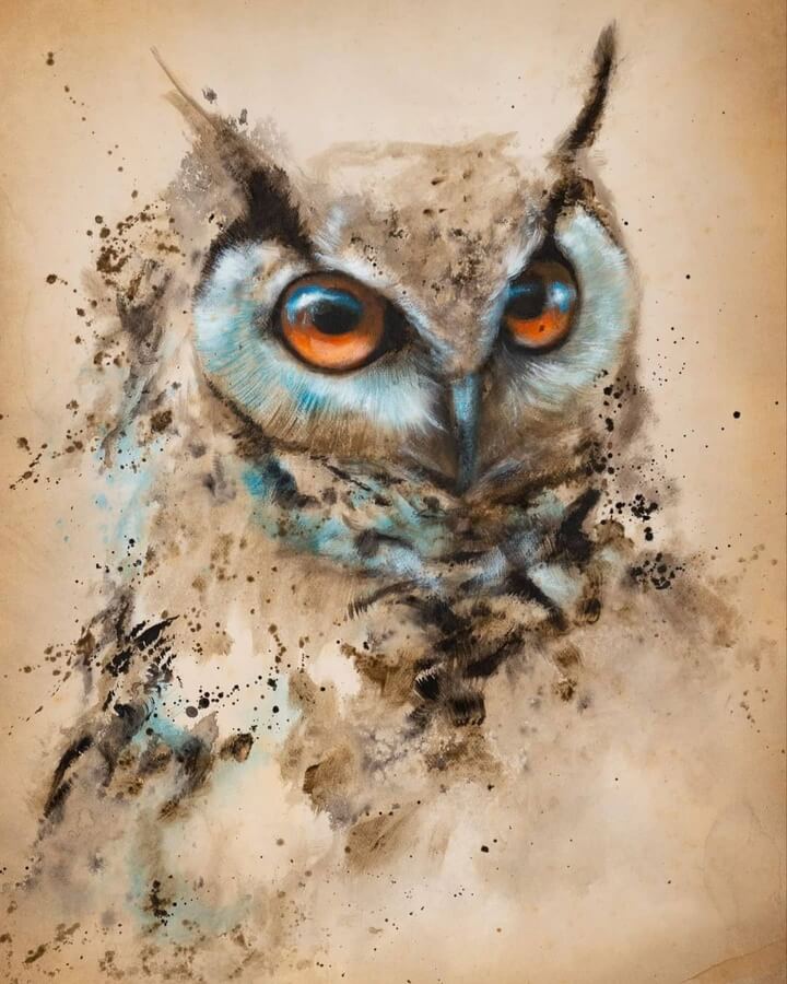 09-Owl-s-big-eyes-Sandrot-www-designstack-co