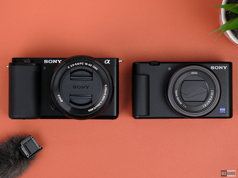 Sony ZV-1 and ZV-E10