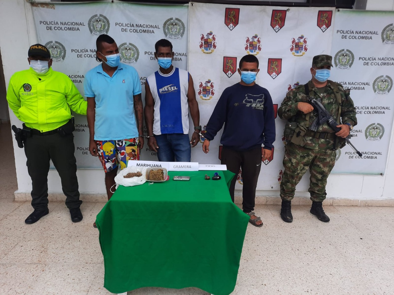 https://www.notasrosas.com/Policía Cesar contrarresta acciones del narcotráfico en Aguachica y Gamarra