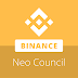 Binance joins Neo Council, 2.1 million NEO used to secure two Top 21 positions