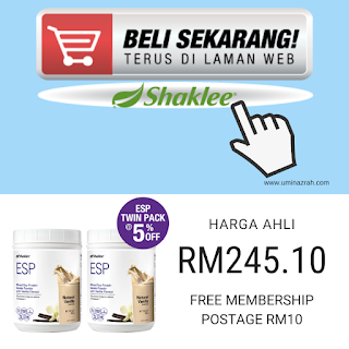 Tips Untuk Kurus Turun Berat Bila Puasa Testimoni ESP Shaklee