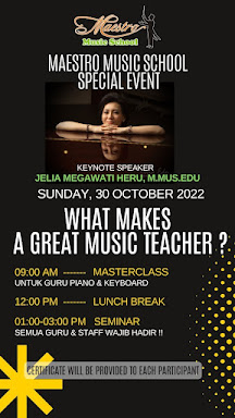 Seminar & Masterclass @ Maestro Music School