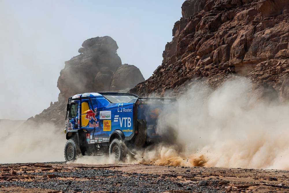 Dakar 2022: El ruso Nikolaev dominó la Etapa 9 en Wadi Ad Dawasir