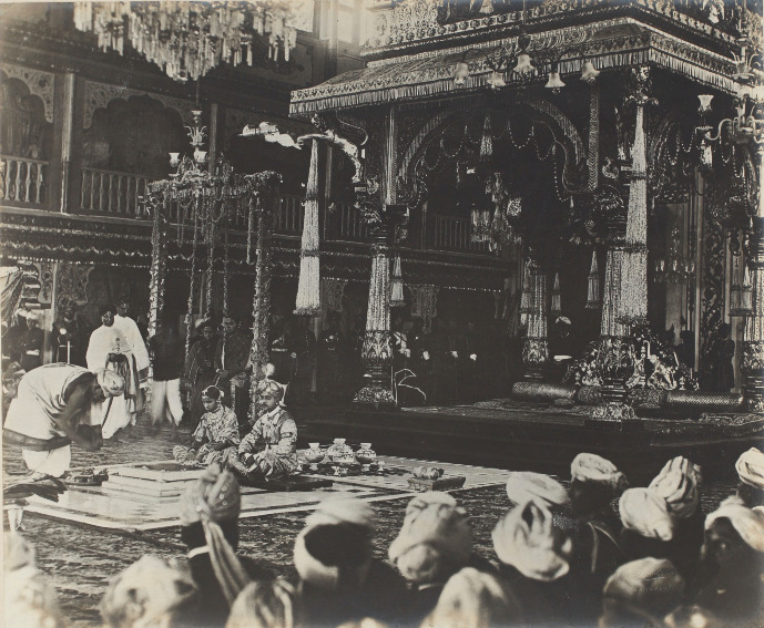 Mysuru (Mysore) Royal Wedding of Yuvaraja Kanteerava Narasimharaja Wadiyar, Mysuru (Mysore), Karnataka, India | Indian Royal Wedding | Rare & Old Vintage Photos (1910)