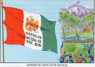 Bandera del Batallón de San Blás