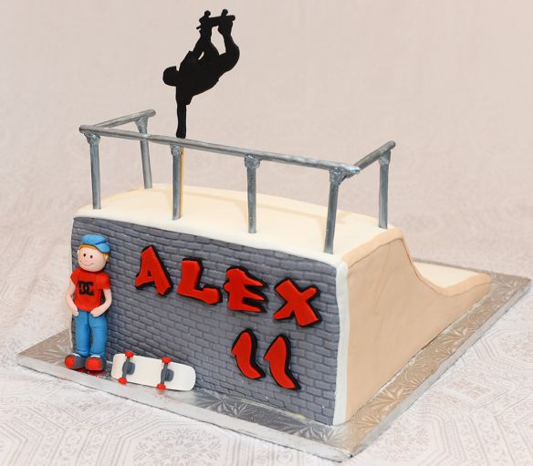 skateboard cake ideas