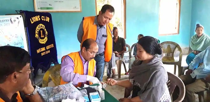 World Diabetes Day observed by Lions Club at Haflong with Awareness cum Detection Camp for Diabetes