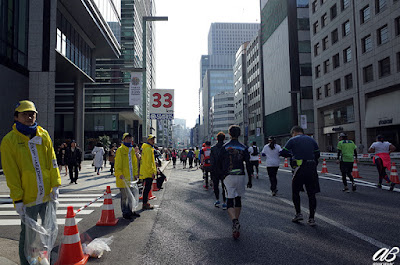2016 TOKYO MARATHON race 33K