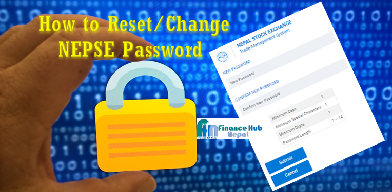 How to Reset/Change NEPSE Password