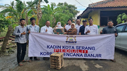 KADIN Kota Serang Bantu Korban Banjir di Kawasan Banten Lama