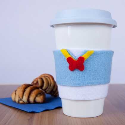 Donald's Cup Cozy Craft