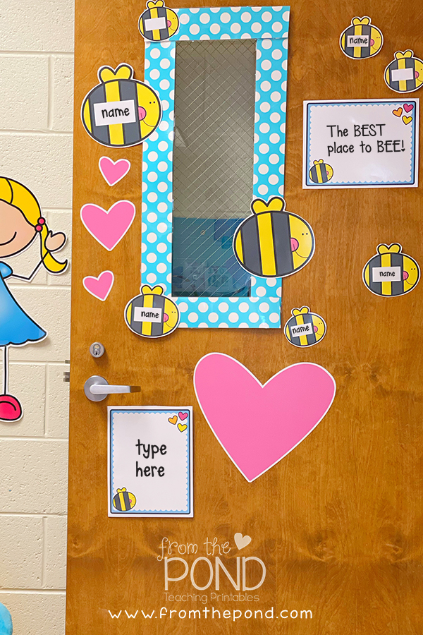 th best place to bee classroom door