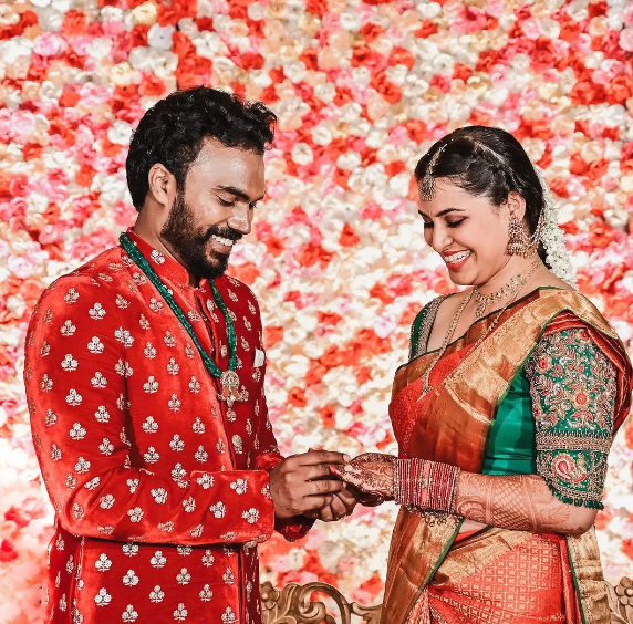 Anchor Meghana Kumar Engagement Photo Anchor Meghana Kumar Engagement Photo