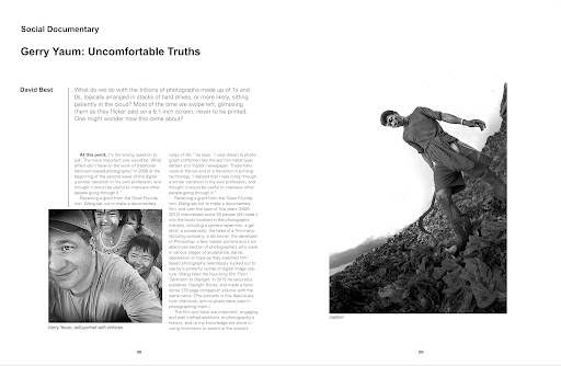 BLACK &WHITE Magazine, Layout Feature