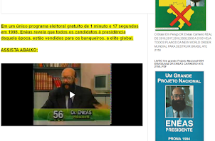 Dr. Enéas Carneiro O PRESIDENTE QUE O BRASIL  NÃO TEVE ATE 2150