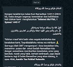 Kumpulan Pesan WhatsApp Ucapan Lebaran