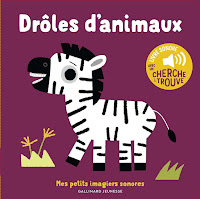 Drôles d'animaux, Mes petits imagiers sonore, un livre pour enfant  de Marion Billet Editions Gallimard Jeunesse
