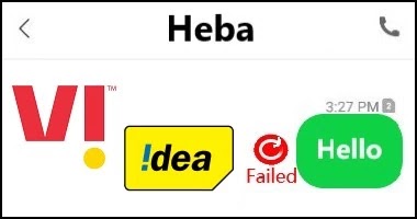 How To Fix Messages Not Send or SMS Sending Failed Problem Solved in IDEA Vi SIM Card