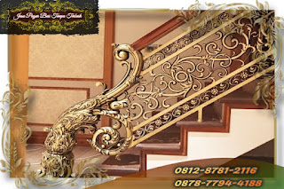 contoh model railing tangga tempa klasik 10 Dzaky Jaya